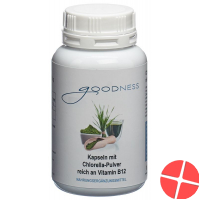 Goodness Chlorella Pulv Vit B12 Kapseln 600mg 90 Stück
