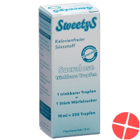 Goodness Sweetys Sucralose Suessstoff Tropfflasche 10 M