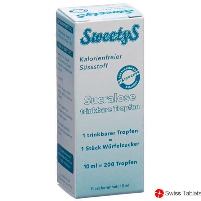 Goodness Sweetys Sucralose Suessstoff Tropfflasche 10 M buy online