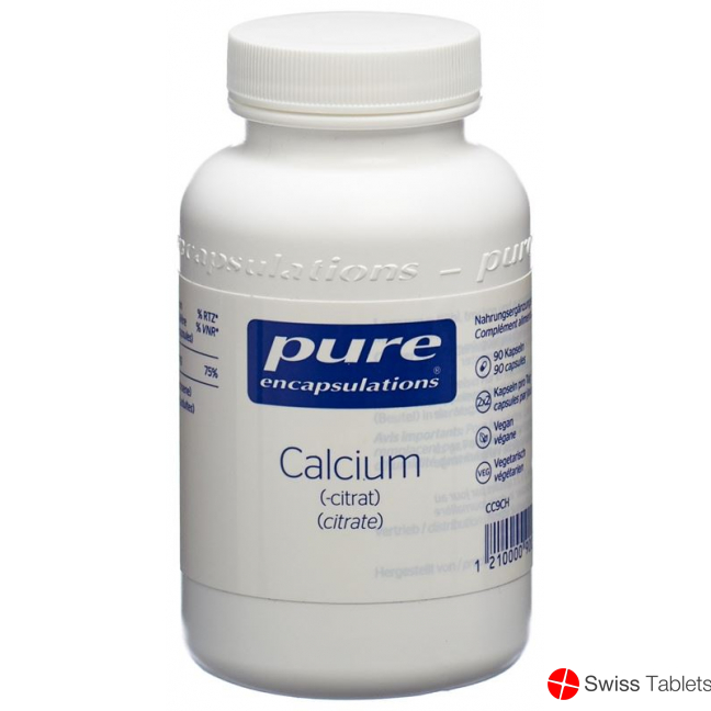 Pure Calcium Kapseln Neu Dose 90 Stück buy online