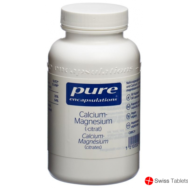 Pure Calcium-Magnesium Kapseln Neu Dose 90 Stück buy online