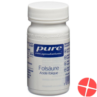 Pure Folsäure Kapseln Neu Dose 90 Stück