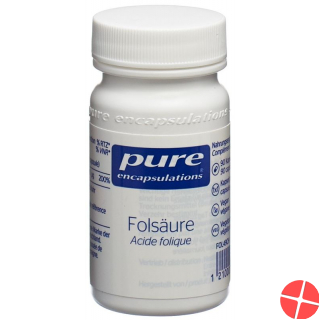 Pure Folsäure Kapseln Neu Dose 90 Stück