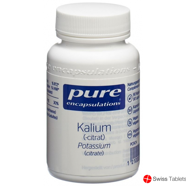 Pure Kalium Kapseln Neu Dose 90 Stück buy online