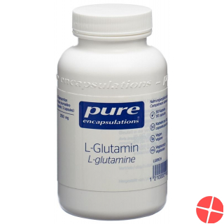 Pure L-glutamin Kapseln 850mg Neu Dose 90 Stück