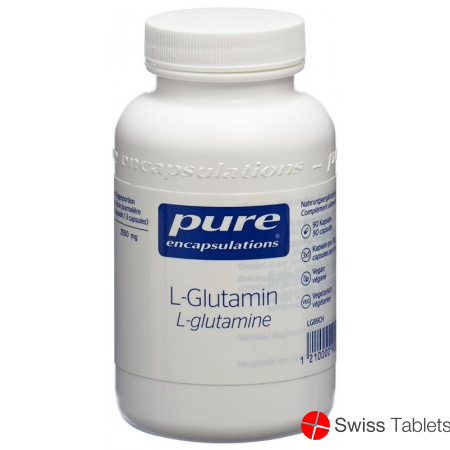Pure L-glutamin Kapseln 850mg Neu Dose 90 Stück buy online