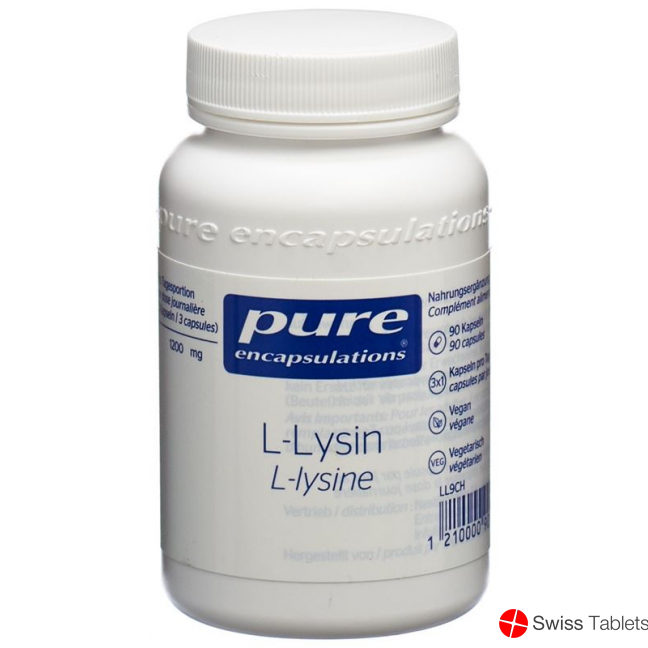 Pure L-lysin Kapseln Neu Dose 90 Stück buy online Pure L-lysin Kapseln Neu Dose 90 Stück buy online