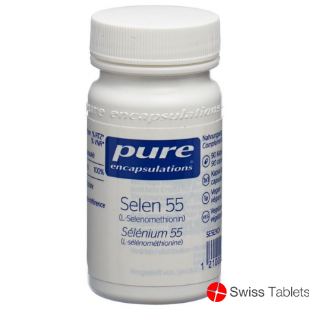 Pure Selen 55 Kapseln Neu Dose 90 Stück buy online