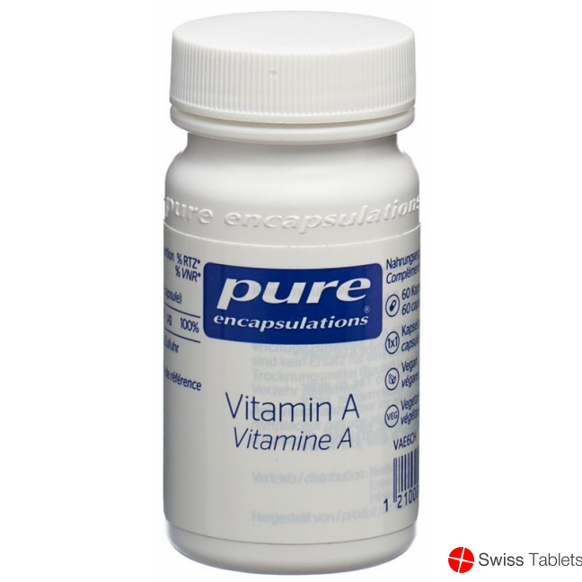 Pure Vitamin A Kapseln Neu Dose 60 Stück buy online