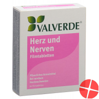 Valverde heart and nervous Filmtabl 60 pcs Valverde heart and nervous Filmtabl 60 pcs