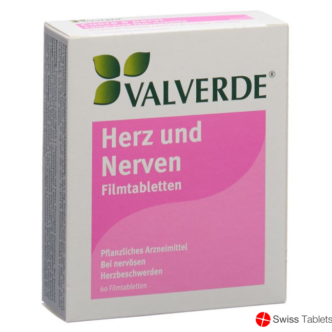 Valverde heart and nervous Filmtabl 60 pcs