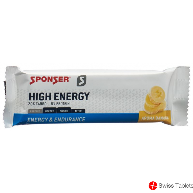 Sponser High Energy Bar Banane 45g buy online