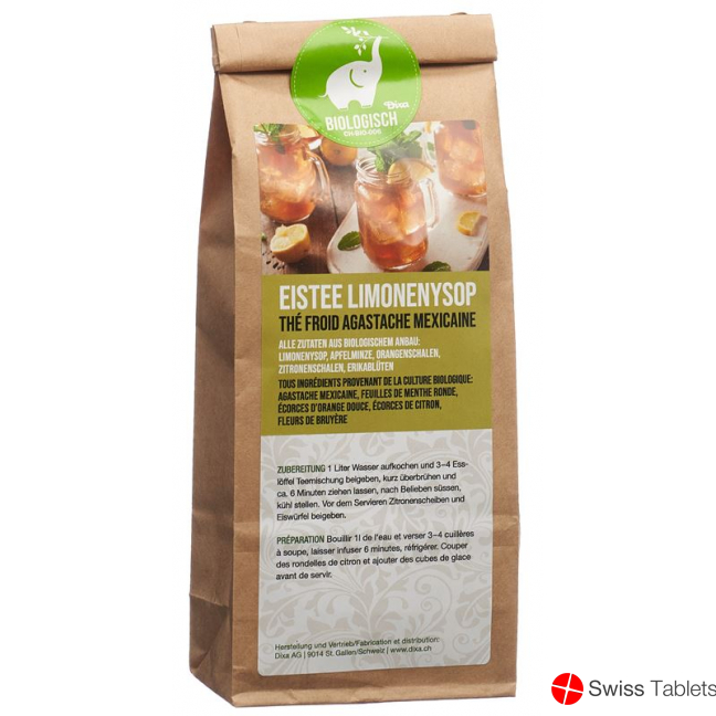 Dixa Eistee Bio Limonenysop 100g buy online