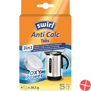 Swirl Anti Calc 3in1 Tabs 4x 18.5g