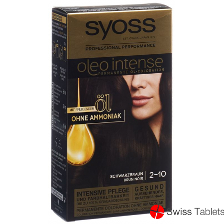 Syoss Oleo Intense 2-10 Black Brown buy online