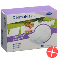 Dermaplast Compress Protect 7.5x10cm 15 Pieces