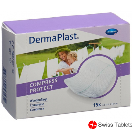 Dermaplast Compress Protect 7.5x10cm 15 Pieces buy online