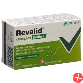 Revalid Complex Biotin+ Capsules 90 Caps