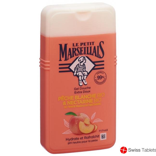 Le Petit Marseillais Duschgel Bio Pfir&nekt 250ml buy online