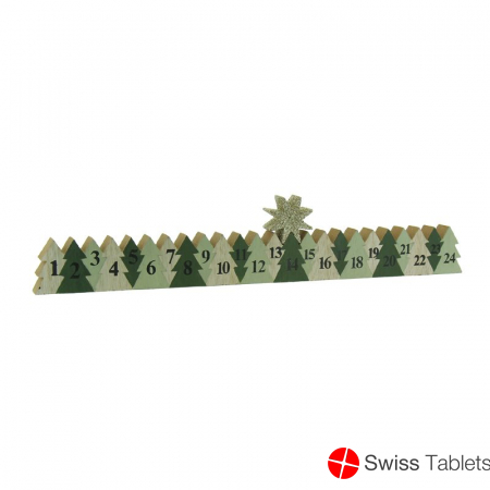 Herboristeria Advent Calendar Wooden Winter Forest buy online