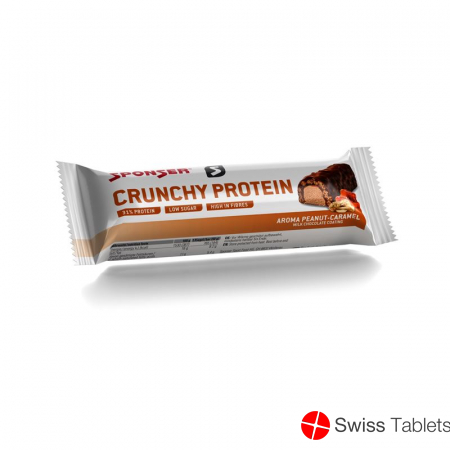 Sponser Crunchy Protein Bar Erdnuss Karamell 50g buy online