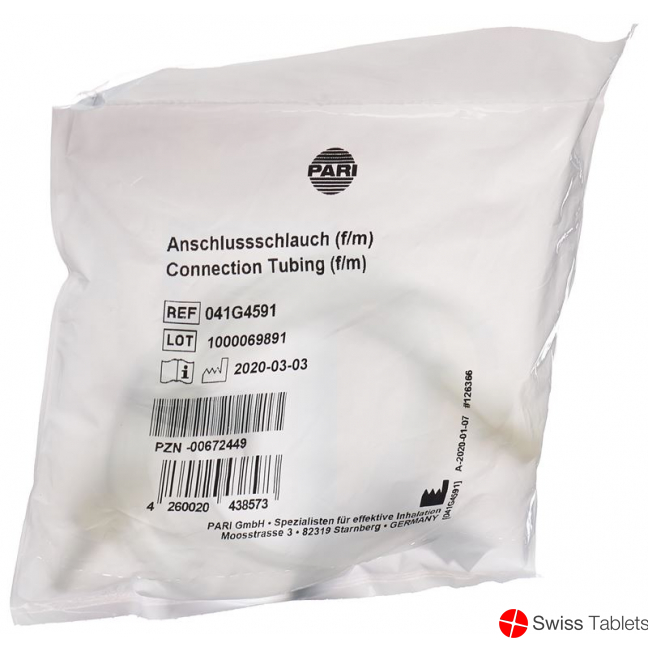 Pari Luftschlauch 1.2m F/m Beutel buy online