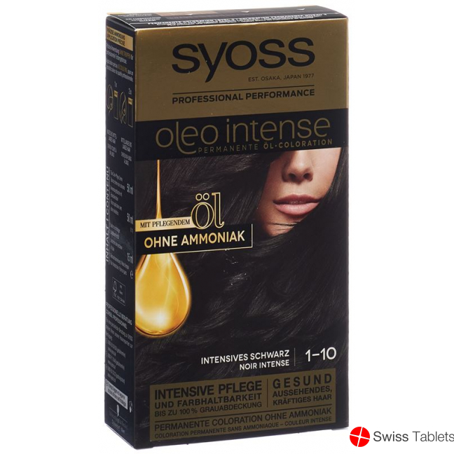 Syoss Oleo Intense 1-10 Intens Schwarz (neu) buy online