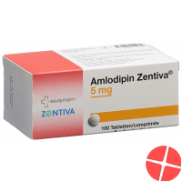 Zentiva amlodipine 5 mg tbl 100 pcs
