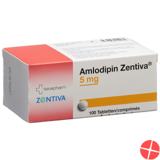 Zentiva amlodipine 5 mg tbl 100 pcs