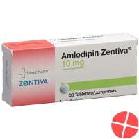 Amlodipin Zentiva Tabletten 10mg 30 Stück