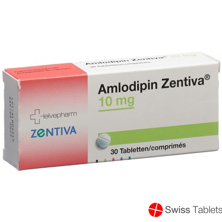 Amlodipin Zentiva Tabletten 10mg 30 Stück buy online