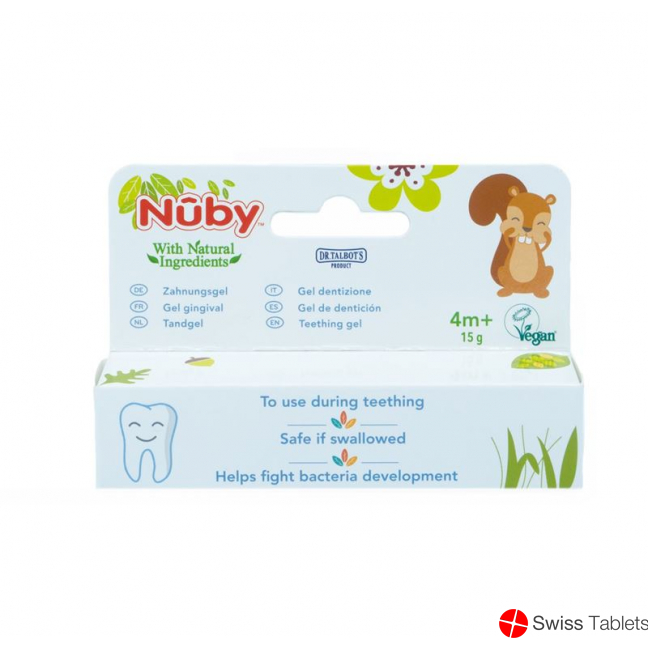 Nuby Teething Gel Tb 15 g buy online