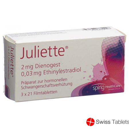 Juliette Filmtabletten 3x 21 Stück buy online