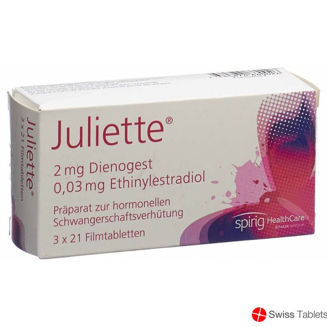Juliette Filmtabletten 3x 21 Stück buy online