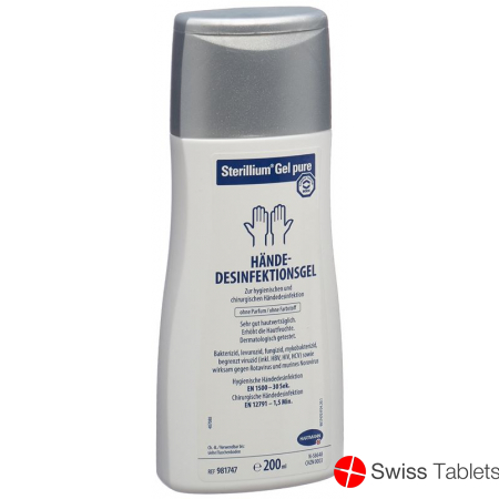 Sterillium Gel Pure Händedesinfektion Flasche 200ml buy online