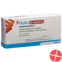 Hulio Injektionslösung 40mg/0.8ml Fertpen 2x 0.8ml