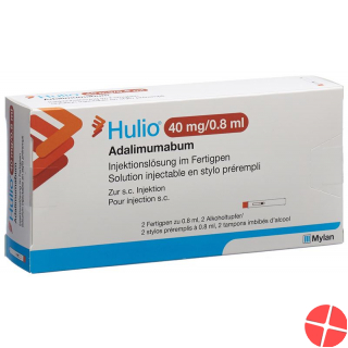 Hulio Injektionslösung 40mg/0.8ml Fertpen 2x 0.8ml