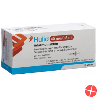 Hulio Injektionslösung 40mg/0.8ml Fertigspritze 2x 0.8ml