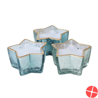 Herboristeria Lantern with Candle Star Mint