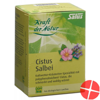 Salus Cistus Sage Tea Organic Bag 15 Pieces