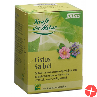 Salus Cistus Sage Tea Organic Bag 15 Pieces Salus Cistus Sage Tea Organic Bag 15 Pieces