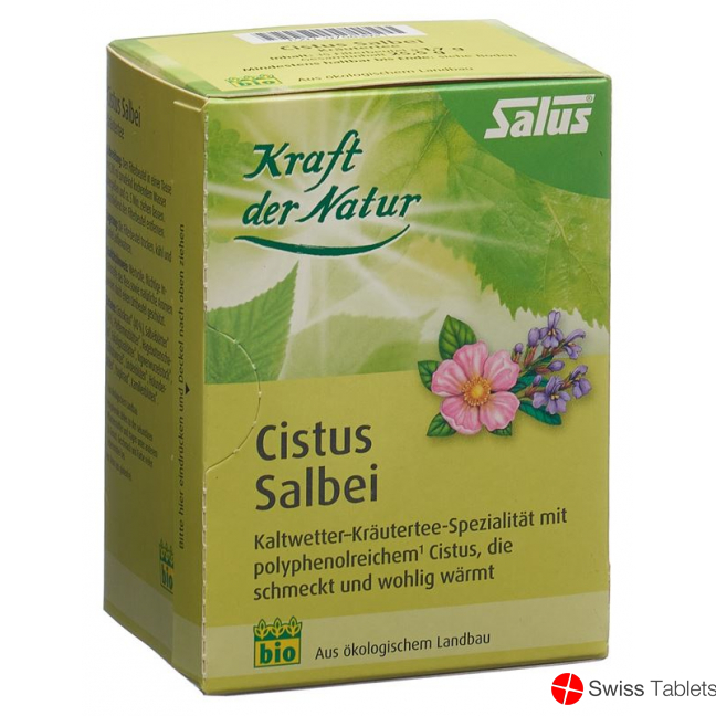 Salus Cistus Sage Tea Organic Bag 15 Pieces buy online