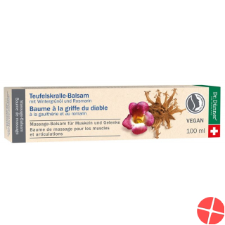 Dr. Dünner Devil's Claw Muscles Joints Balm 100ml