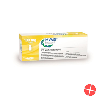 Mvasi Infusionskonzentrat 100mg/4ml Durchstechflasche 4ml