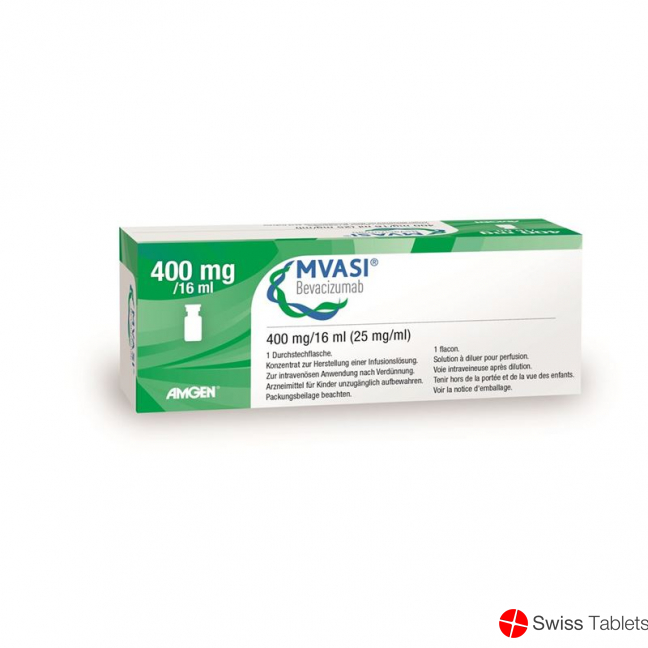 Mvasi Infusionskonzentrat 400mg/16ml Durchstechflasche 16ml buy online