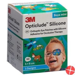 3M Opticlude 5 x 6 cm 50 pieces eye patches