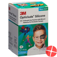 3M Opticlude Sil Augenv 5.7x8cm Maxi Bo (n) 50 Stück