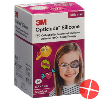 3M Opticlude Sil Augenv 5.7x8cm Maxi Gi (n) 50 Stück
