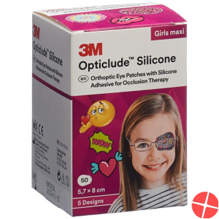 3M Opticlude Sil Augenv 5.7x8cm Maxi Gi (n) 50 Stück