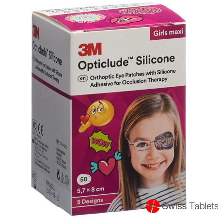 3M Opticlude Sil Augenv 5.7x8cm Maxi Gi (n) 50 Stück buy online